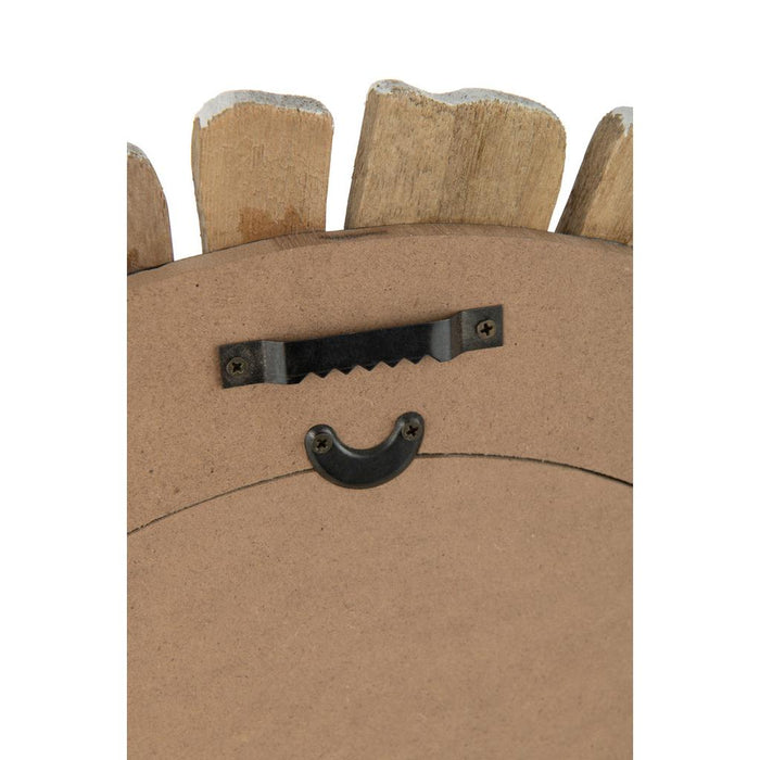 J-Line Spiegel Vacay hout wit small-Spiegels-J-Line