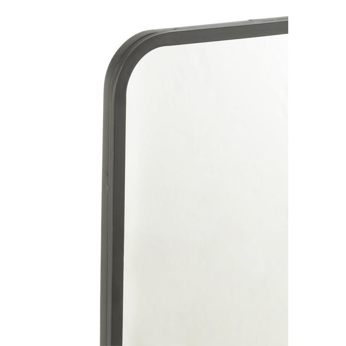 J-Line Spiegel rechthoekige zwart matt-Spiegels-J-Line