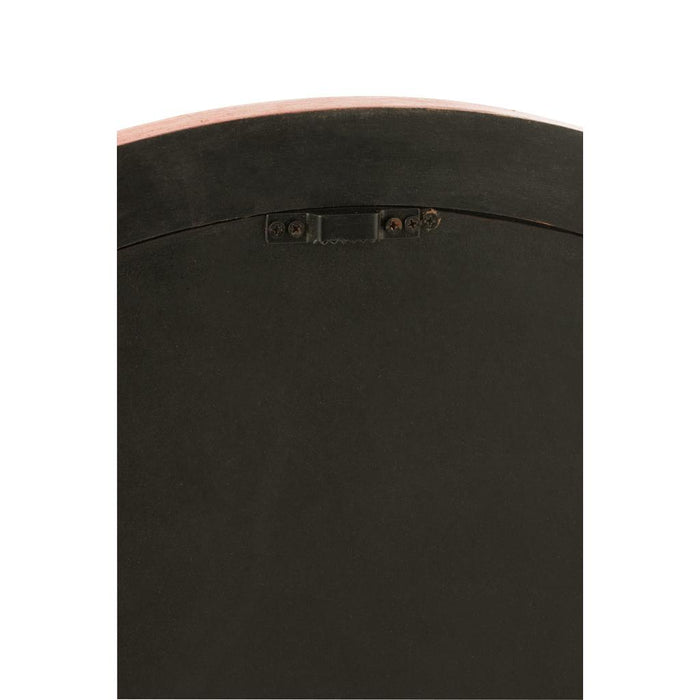 J-Line Spiegel rond kader mumbai mdf mix-Spiegels-J-Line