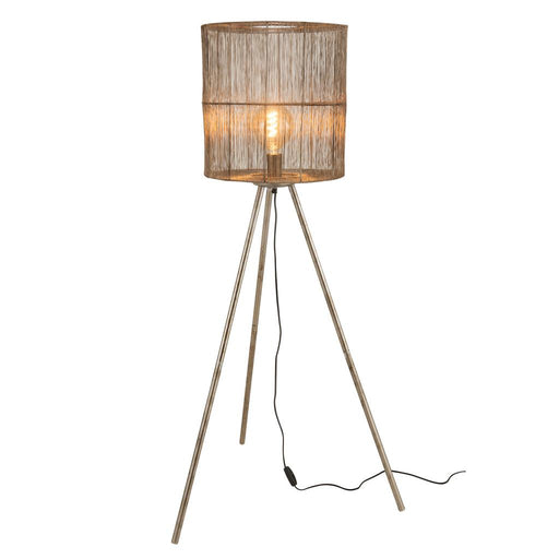 J-Line Staande Lamp metaal antiek bruin large-Vloerlampen-J-Line