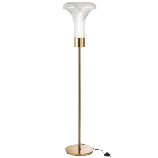 J-Line Staanlamp Led goud metaal transparant-Vloerlampen-J-Line