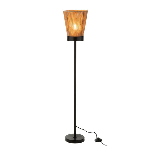 J-Line Staanlamp Luna jute beige large-Vloerlampen-J-Line