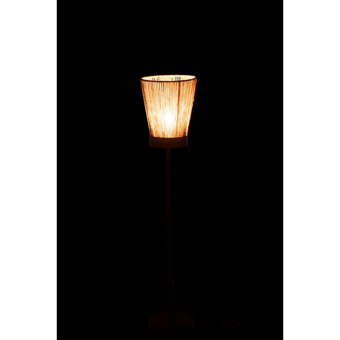 J-Line Staanlamp Luna jute beige medium-Vloerlampen-J-Line