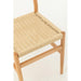 J-Line Stoel Lap beukenhout/touw naturel-Eetkamerstoelen-J-Line