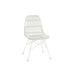 J-Line Stoel Rachel buiten metaal/rattan wit-Eetkamerstoelen-J-Line