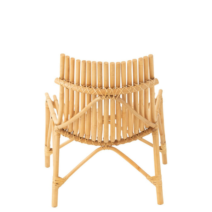 J-Line Stoel Rotan naturel-Eetkamerstoelen-J-Line
