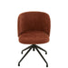 J-Line Stoel Turn/up/down textiel bordeaux-Eetkamerstoelen-J-Line