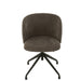 J-Line Stoel Turn/up/down textiel donker grijs-Eetkamerstoelen-J-Line