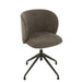 J-Line Stoel Turn/up/down textiel donker grijs-Eetkamerstoelen-J-Line