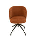 J-Line Stoel Turn/up/down textiel roestig-Eetkamerstoelen-J-Line