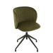J-Line Stoel turn/up/down fluweel donker groen-Fauteuils-J-Line