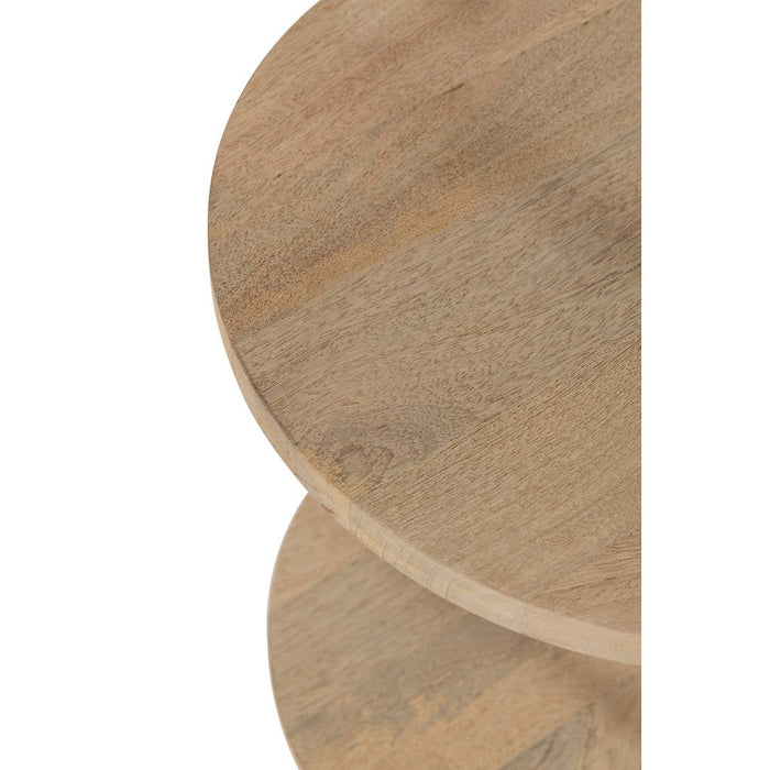 J-Line Tafel Eli mango hout naturel-Salontafels-J-Line