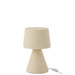 J-Line Tafel Lamp small kap aardewerk beige-Tafellampen-J-Line