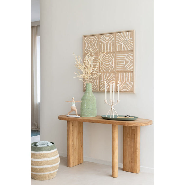 J-Line Tafel Teak hout naturel-Eettafels-J-Line