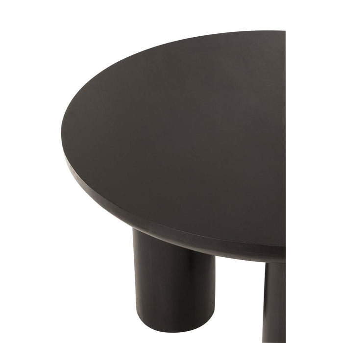 J-Line Tafel Trio mangohout zwart-Eettafels-J-Line