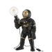 J-Line Tafellamp Astronaut poly zwart/goud-Tafellampen-J-Line