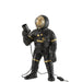 J-Line Tafellamp Astronaut poly zwart/goud-Tafellampen-J-Line