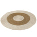 J-Line Tapijt Rond zeegras wit/naturel large-Ronde Vloerkleden-J-Line