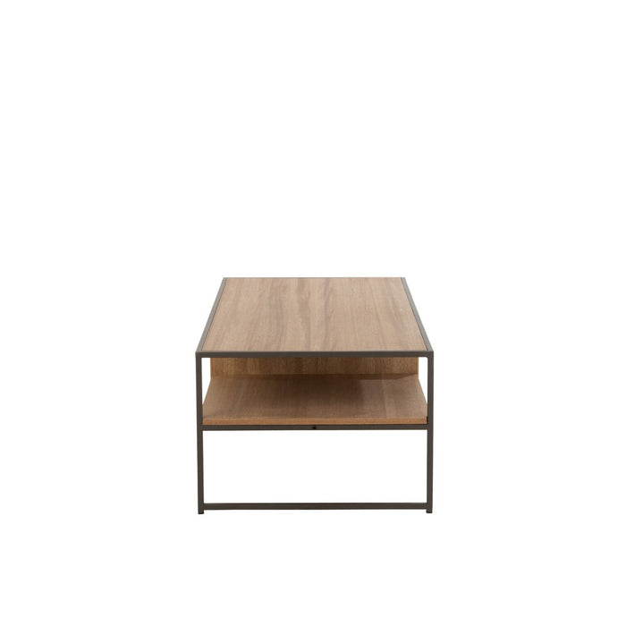 J-Line Tv Tafel 1 lade hout/metaal naturel-TV-meubels-J-Line