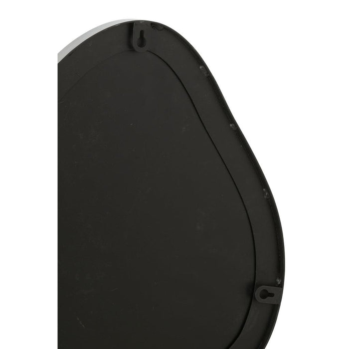 J-Line Wandspiegel extrema ijzer/spiegel zwart small-Spiegels-J-Line