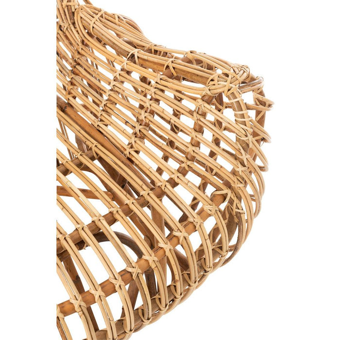 J-Line Zetel Ana rotan naturel-Fauteuils-J-Line