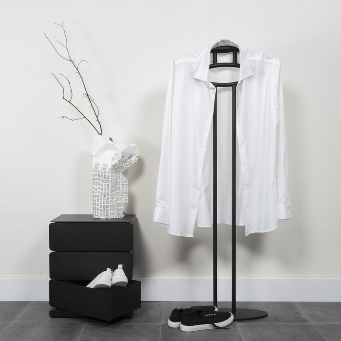 JOEY 3 Ladekast | Zwart | Staal | 37x26x54.5-Ladekasten-Spinder