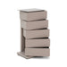 JOEY 5 Ladekast -Taupe | Staal | 37x26x72.5 Spinder Design-Ladekasten-Spinder