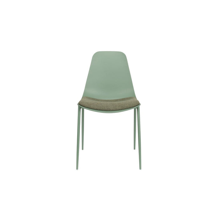 Jeffrey Stoel Groen-Eetkamerstoelen-Creating Home