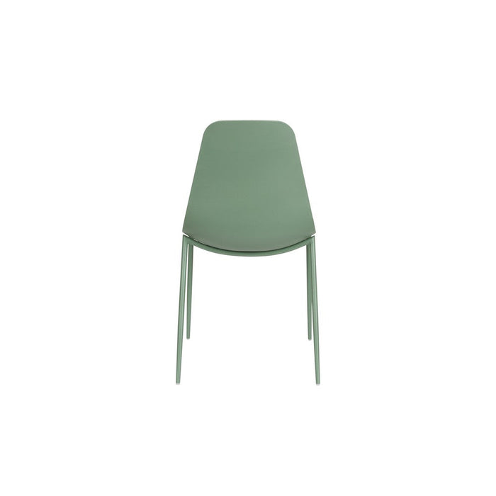 Jeffrey Stoel Groen-Eetkamerstoelen-Creating Home