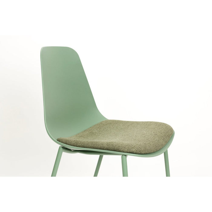 Jeffrey Stoel Groen-Eetkamerstoelen-Creating Home