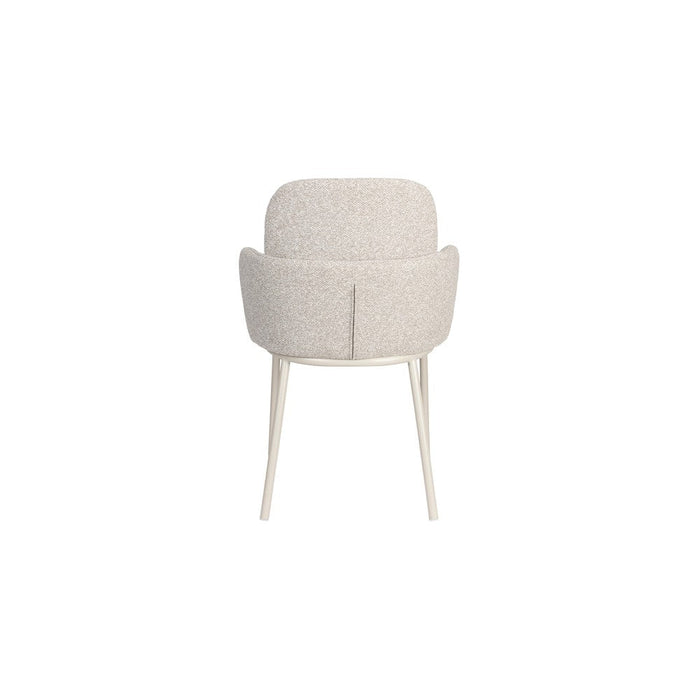 Jerrico Armstoel Lichtbeige-Eetkamerstoelen-Creating Home