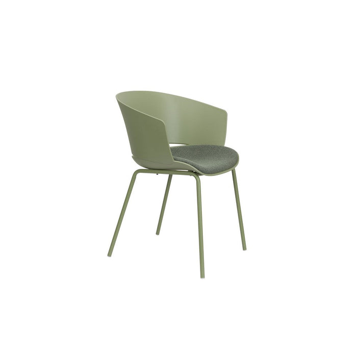 Jessica Stoel Groen-Eetkamerstoelen-Creating Home