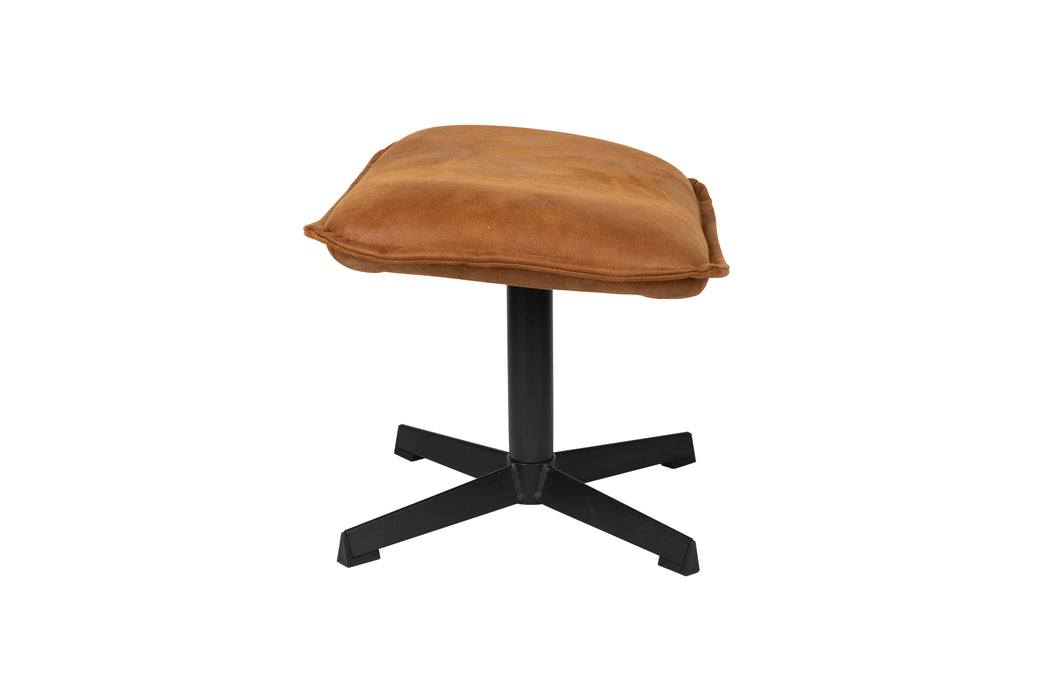 John Hocker Cognac PU-Leder Bruin 40x60 cm-Hockers-Creating Home