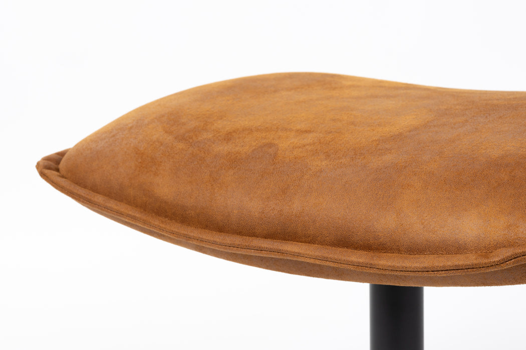 John Hocker Cognac PU-Leder Bruin 40x60 cm-Hockers-Creating Home