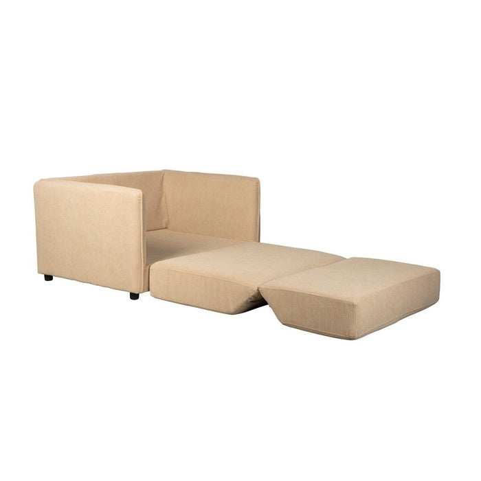 Jopie Loveseat Bedbank Beige-Slaapbanken-Creating Home