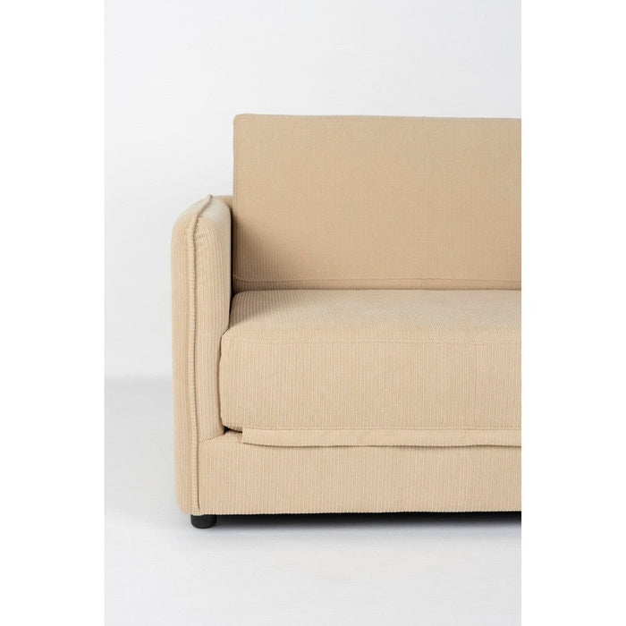 Jopie Loveseat Bedbank Beige-Slaapbanken-Creating Home