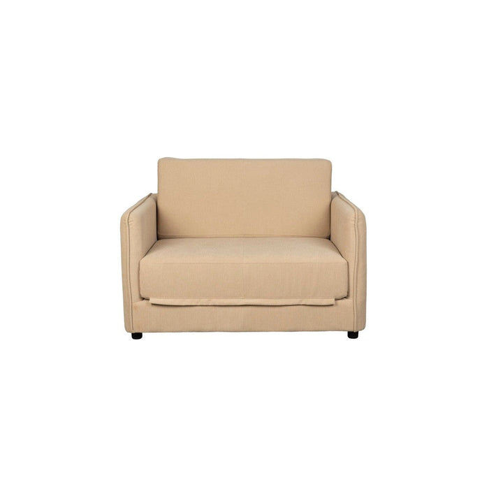 Jopie Loveseat Bedbank Beige-Slaapbanken-Creating Home