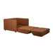 Jopie Loveseat Bedbank Bruin-Slaapbanken-Creating Home