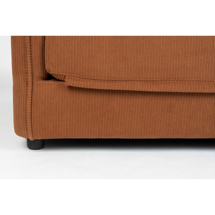 Jopie Loveseat Bedbank Bruin-Slaapbanken-Creating Home