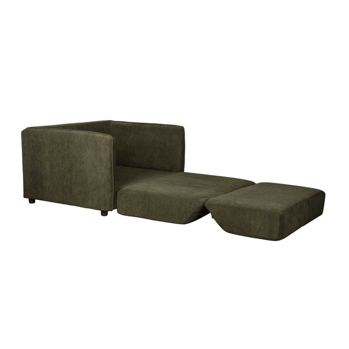 Jopie Loveseat Bedbank Groen-Slaapbanken-Creating Home