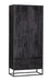 Kabinet Denver Black | Mangohout en staal | 90 cm-Bergkasten-Starfurn