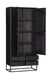 Kabinet Denver Black | Mangohout en staal | 90 cm-Bergkasten-Starfurn