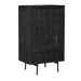 Kabinet Kast Brandy Black | 1 deur 1 lade-Bergkasten-Starfurn