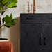 Kabinet kast Omaha Black | 100 cm-Bergkasten-Starfurn