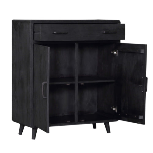 Kabinet kast Omaha Black | 100 cm-Bergkasten-Starfurn