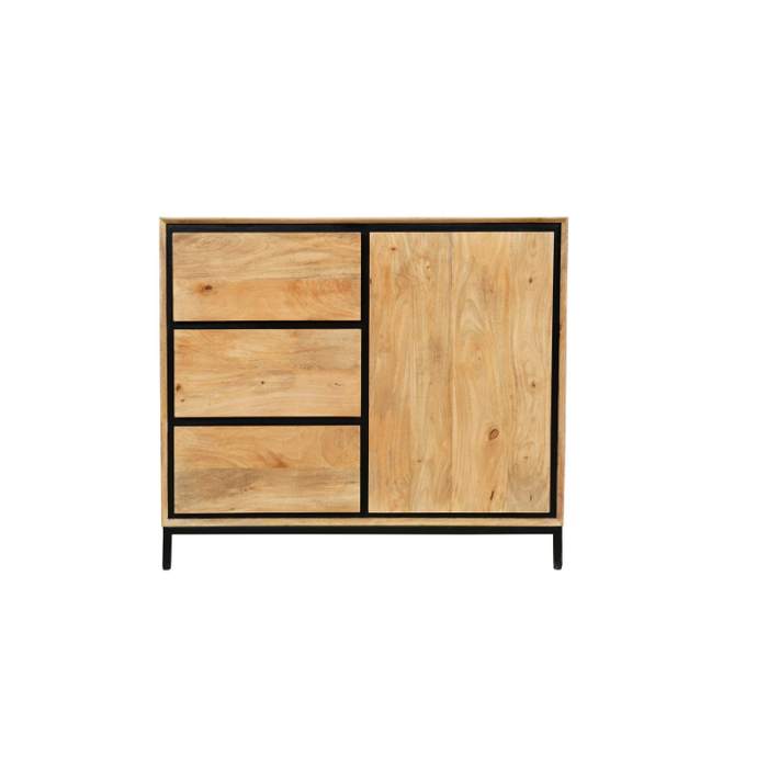 Kabinet kast RichWood - 100 cm-Opbergkasten-Starfurn