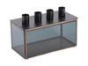 Kandelaar Boxed Rechthoek - Zwart - 20x10x13cm-present time