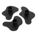 Kandelaar MELT Staal Zwart 20x20x2.8cm Spinder Design-Kaarsenhouders-Spinder