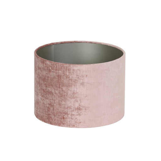 Kapcilinder 30-30-21 cm EDELSTEEN oud roze-Lampenkappen-Light & Living