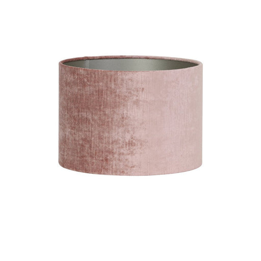 Kapcilinder 30-30-21 cm EDELSTEEN oud roze-Lampenkappen-Light & Living